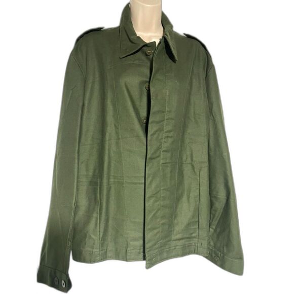 C54 Military Army fabric jacket olive green.  size? - Picture 1 of 11